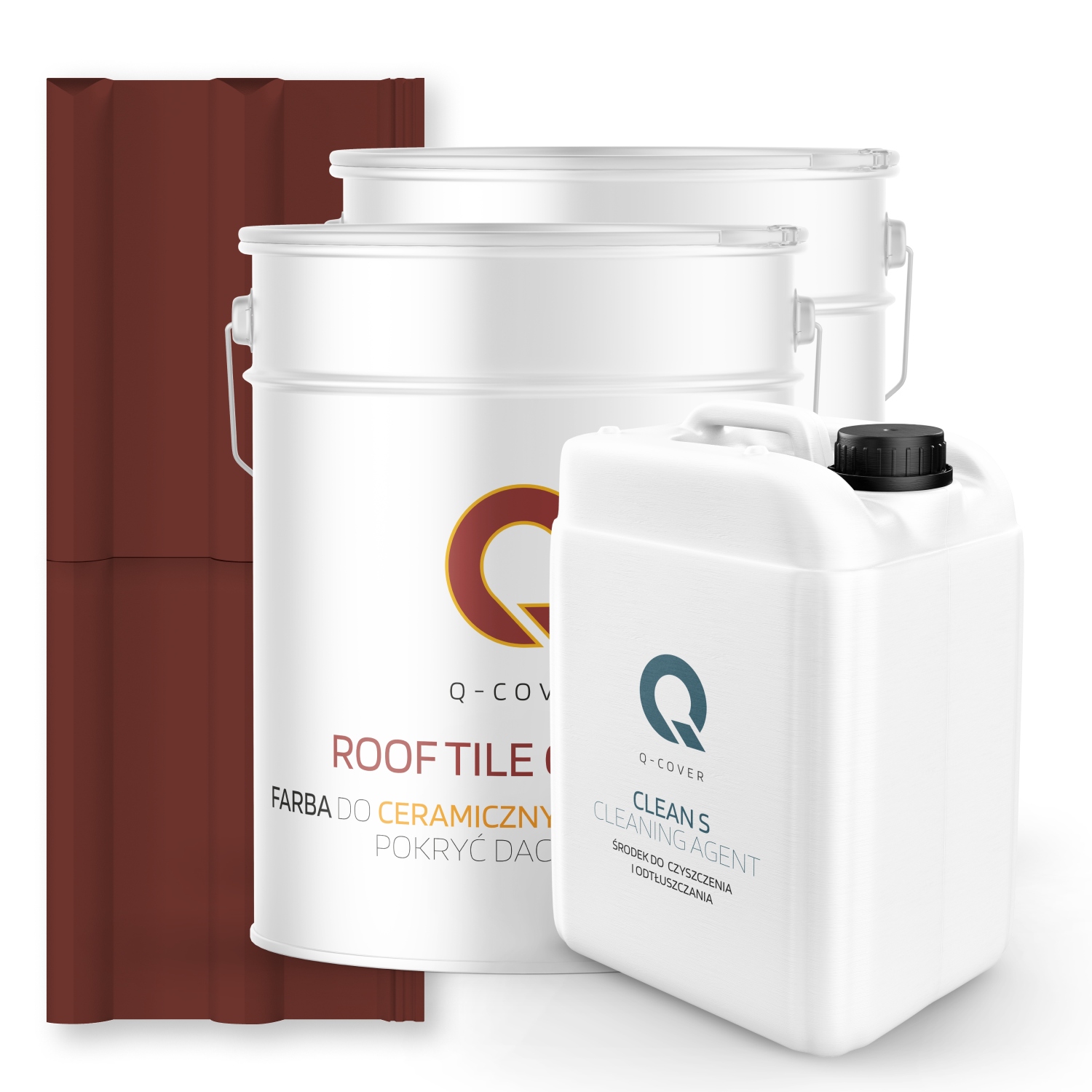 Farba Na Keramické Strechy Čerešňová Sada Ral 3009 74 m2 Satén