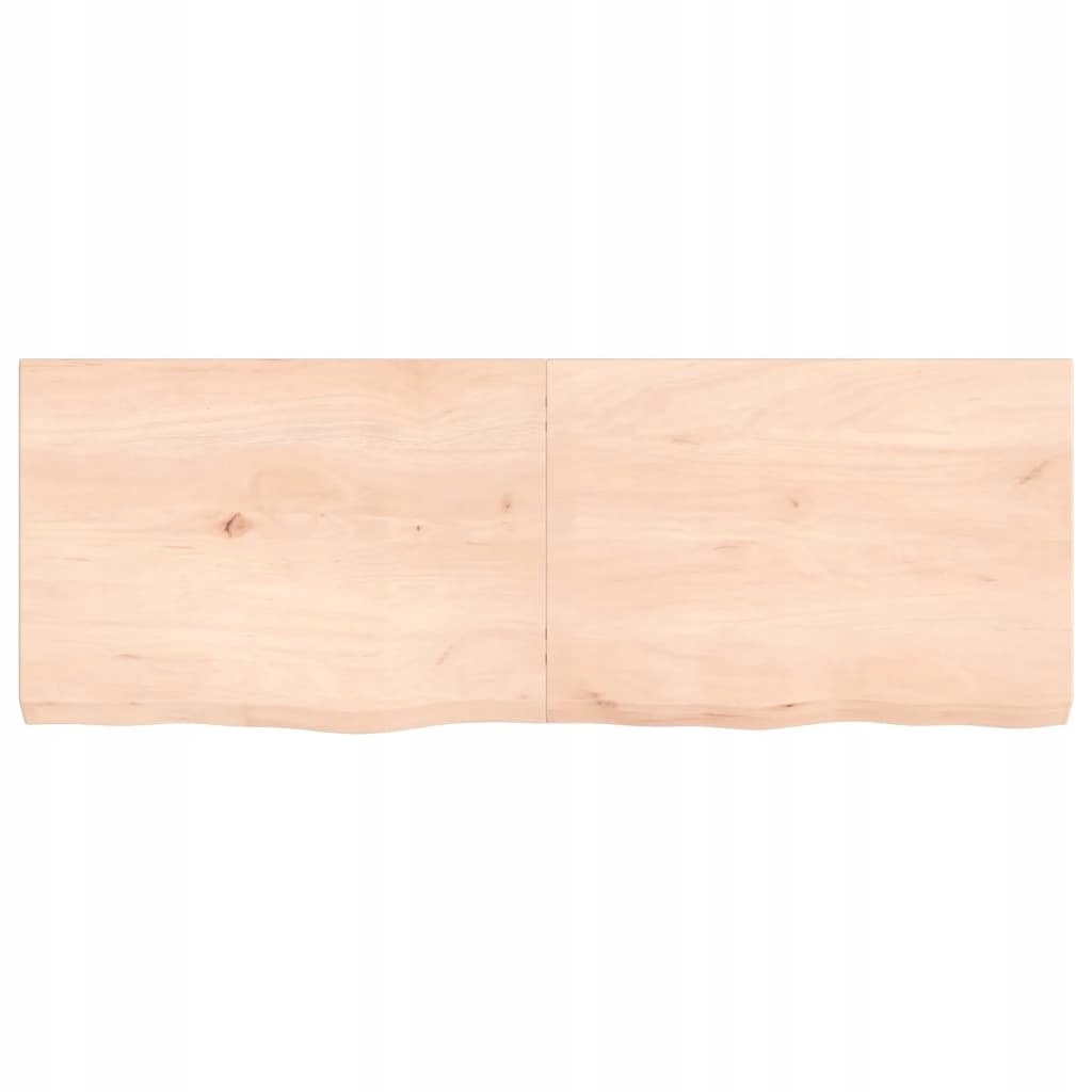 BLAT STOŁU 140X50X6CM SUROWE DREWNO DĘBOWE