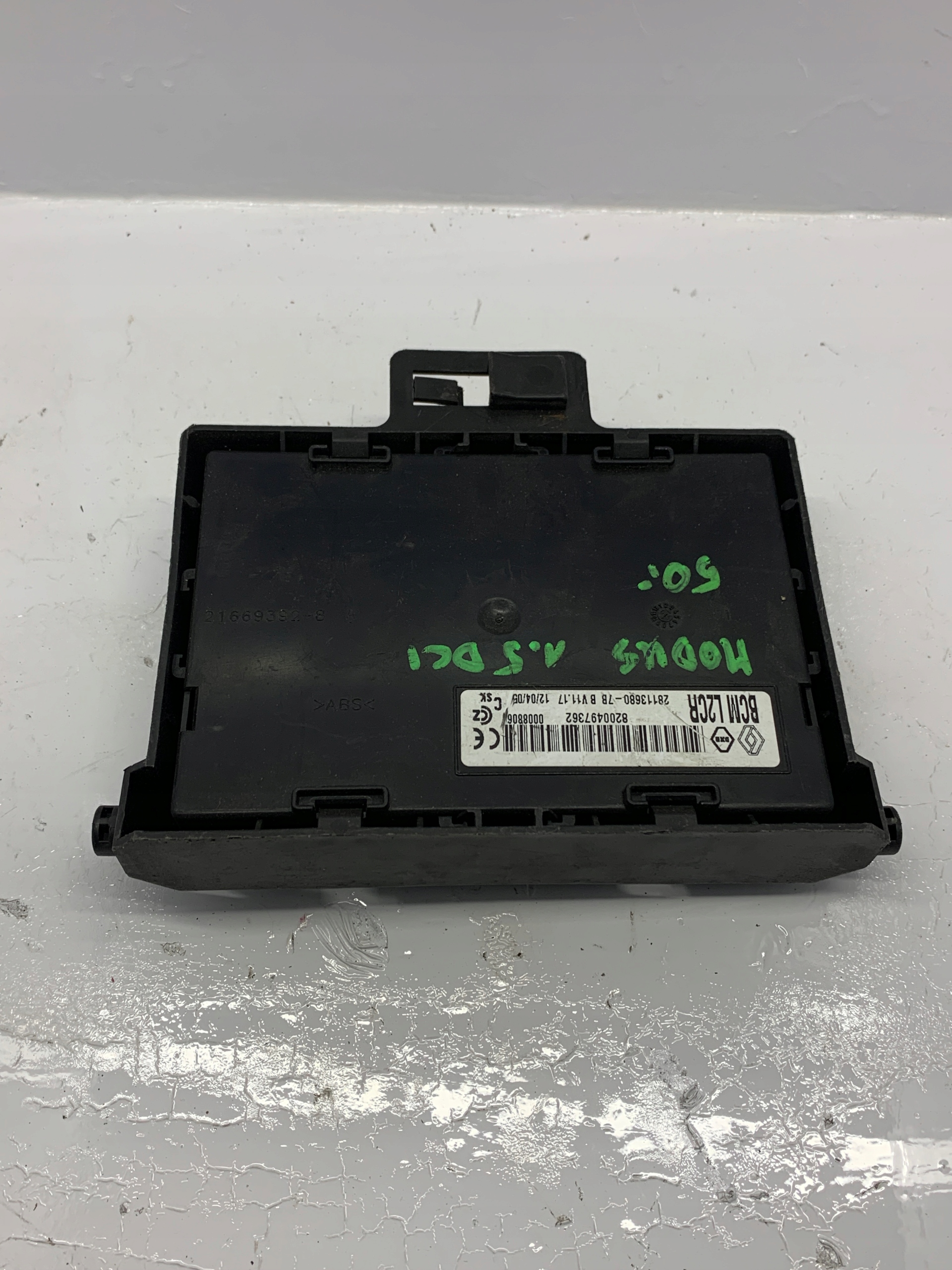 module control unit BCM 8200497362 RENAULT