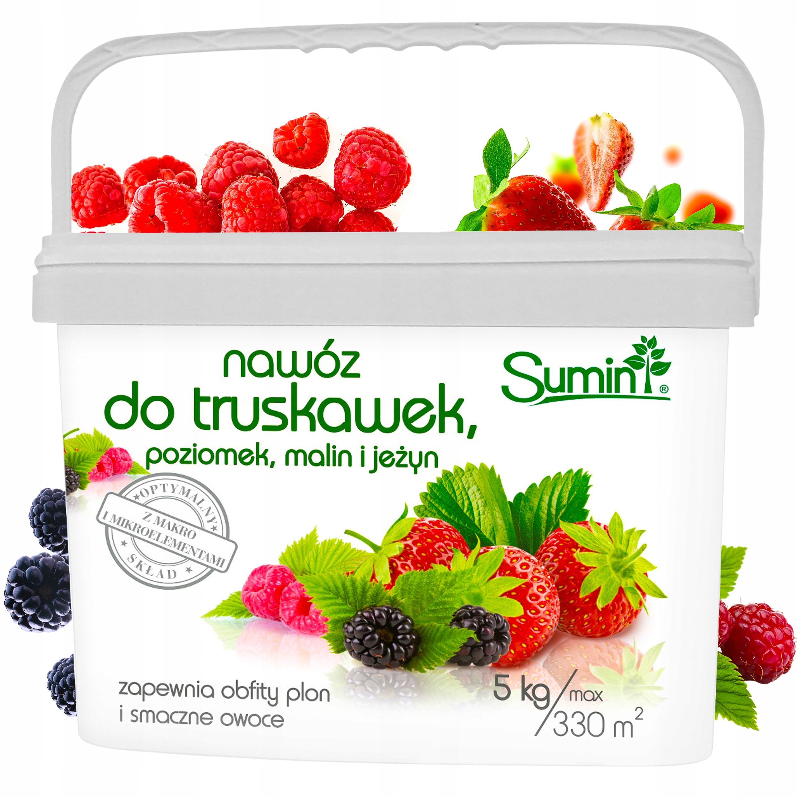 Hnojivo Na Jahody Maliny Ostružiny Sumin Chutné Granulované Ovoce 5 Kg
