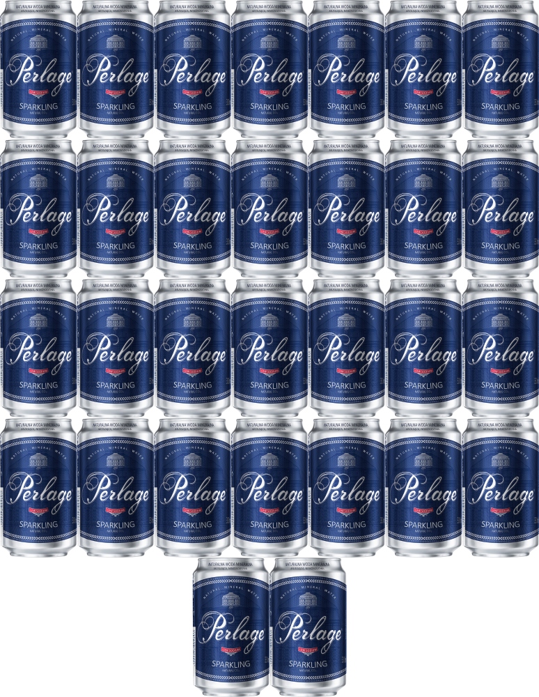 Cisowianka Perlage woda musująca 330 ml 72 sztuki