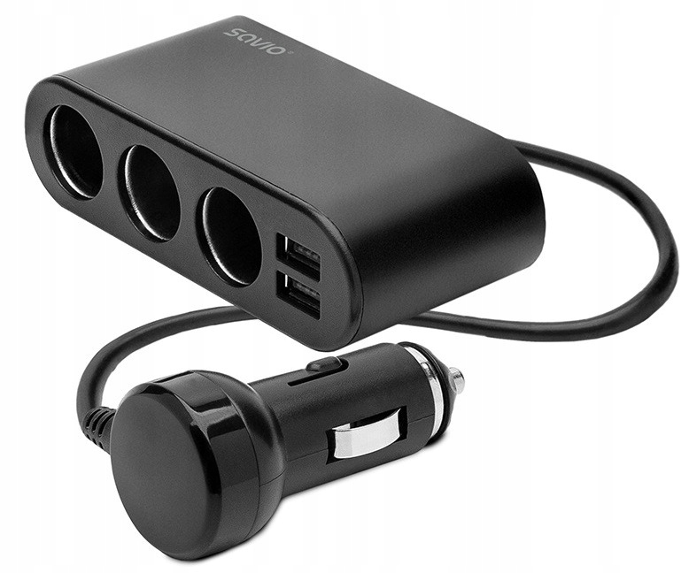 

Rozdzielacz gniazda zapalniczki Savio SA-024