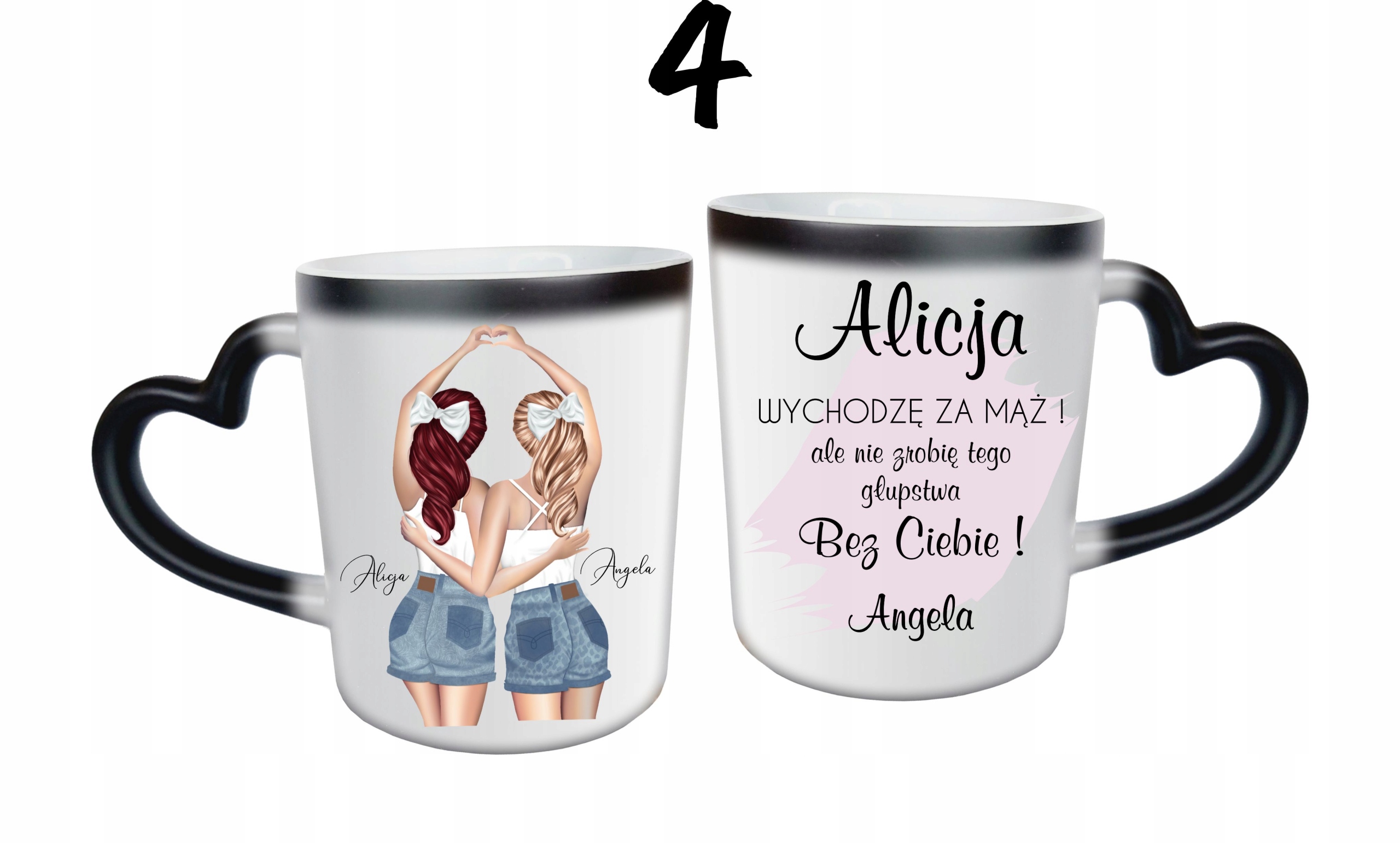 prezent PROŚBA o świadkowanie pytanie KUBEK dla świadkowej MAGICZNY KMSP2 Wykończenie papieru nie dotyczy