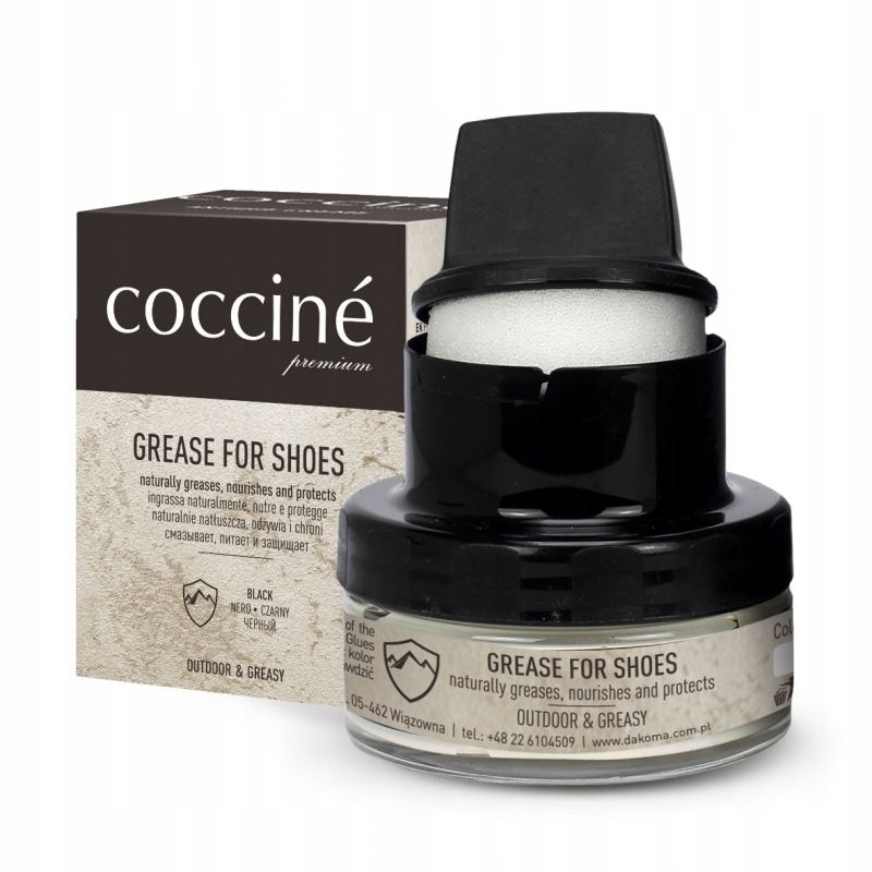 

Coccine Grease For Shoes Tłuszcz Czarny 50ml