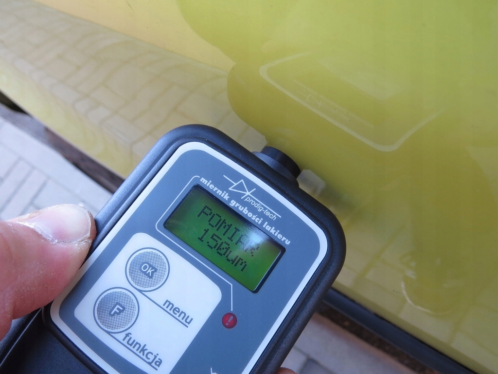 Miernik, tester grubości lakieru GL-1+ Kod producenta GL-1+