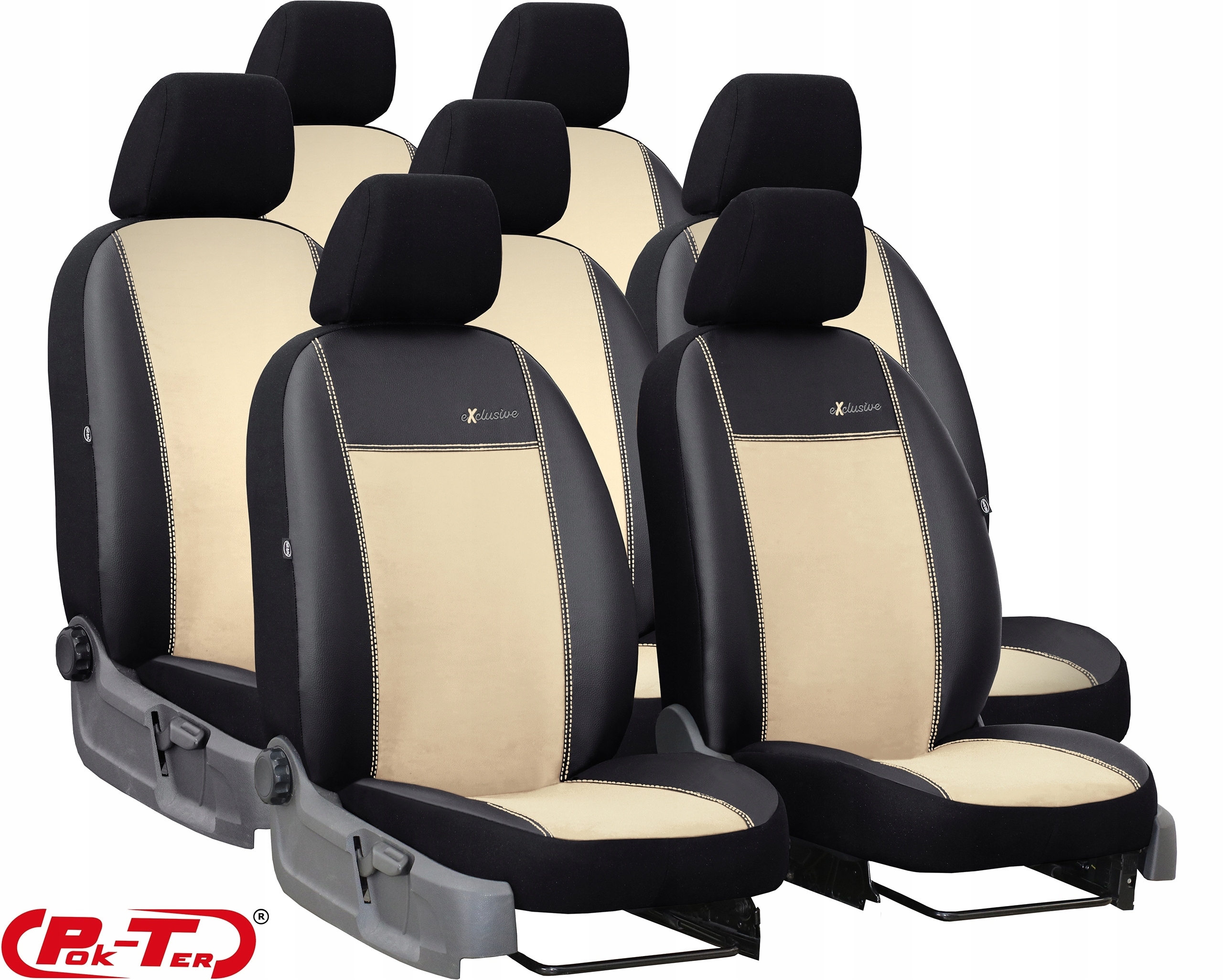 SKÓRA POKROWCE MIAROWE NA FOTELE DO DACIA LODGY 7m Rodzaj Dedykowane