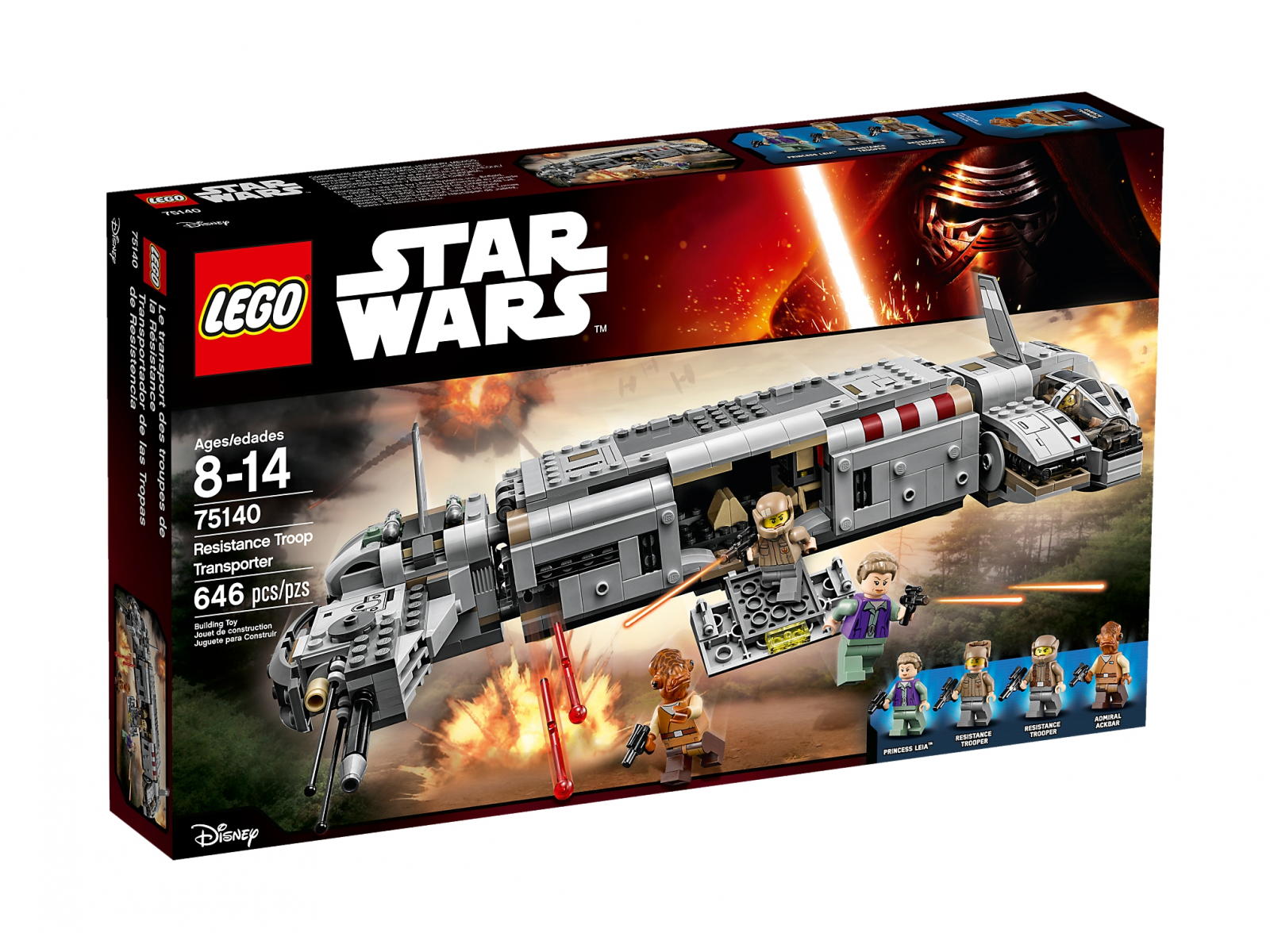 Lego Star Wars 75140 Transport Odboje Nové Gd