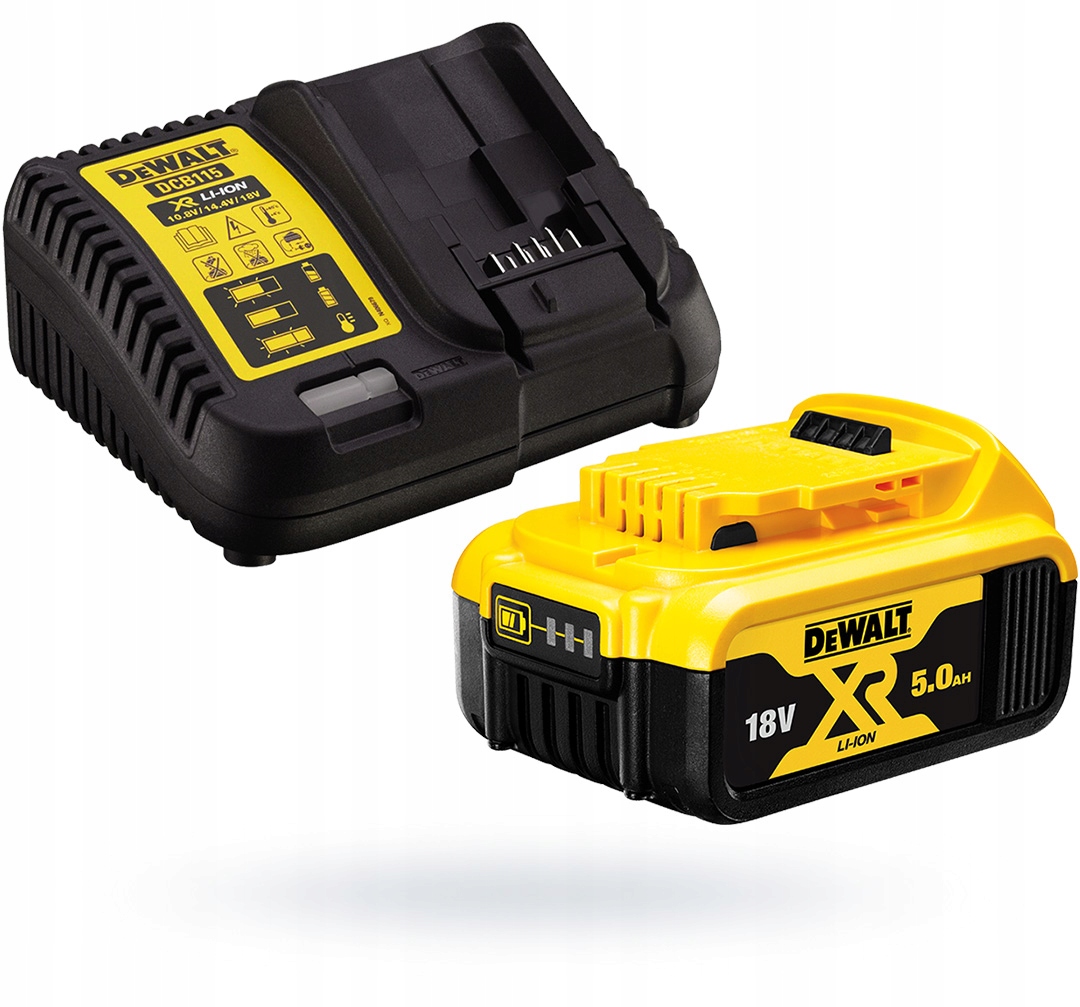 Młotowiertarka SDS+ 1x5Ah 3J DCH263P1 ODPYLANIE TS Typ uchwytu SDS Plus