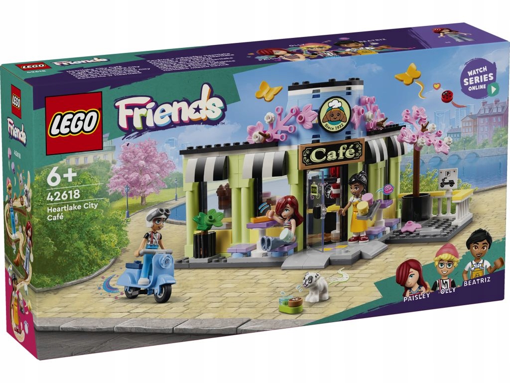 Lego 42618 Friends Kavárna v městečku Heartlake