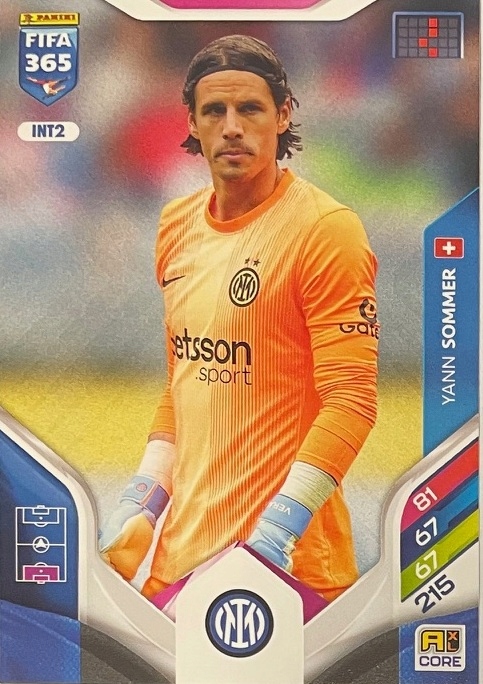 Fifa 365 2026 Panini Core Team Mate Yann Sommer Inter INT2