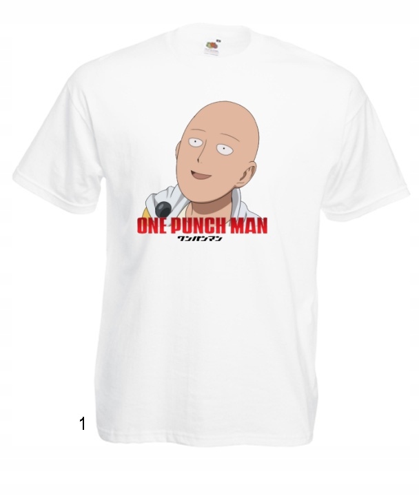 

Koszulki Męskie One Punch Man Anime Manga wzory