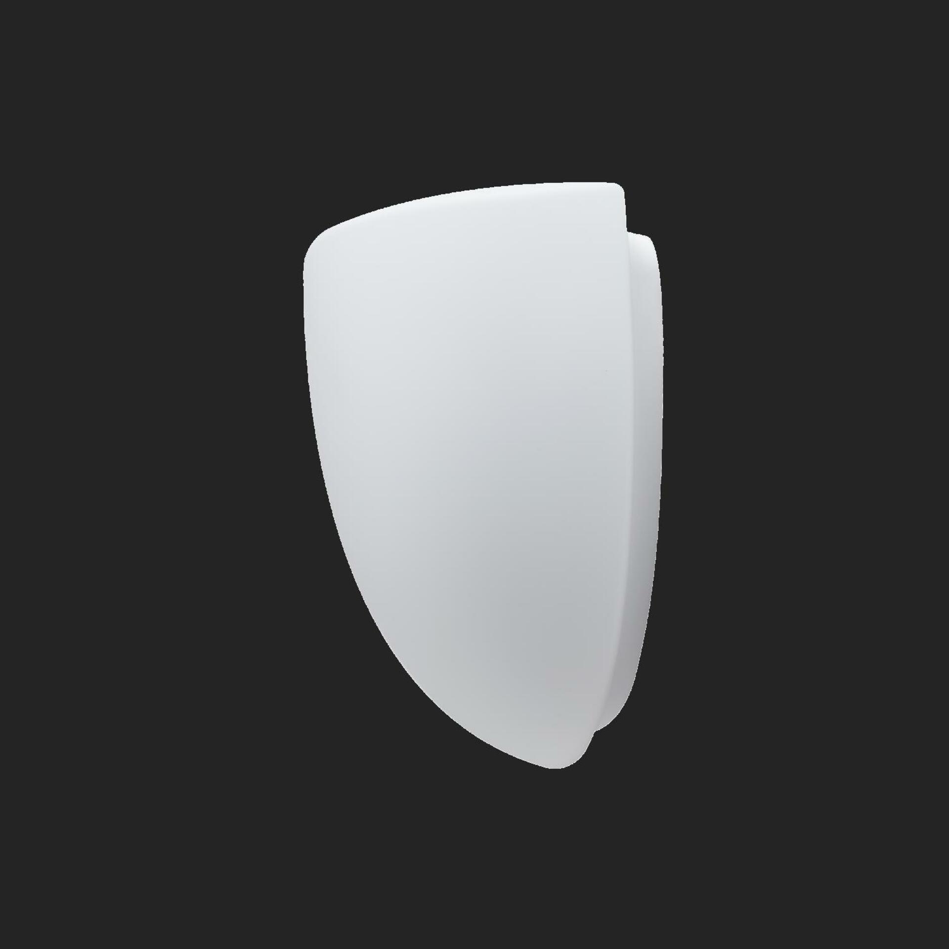 Osmont 59733 Lyra 1 nástenné sklenené svietidlo biela IP43 4000 K 13W Led