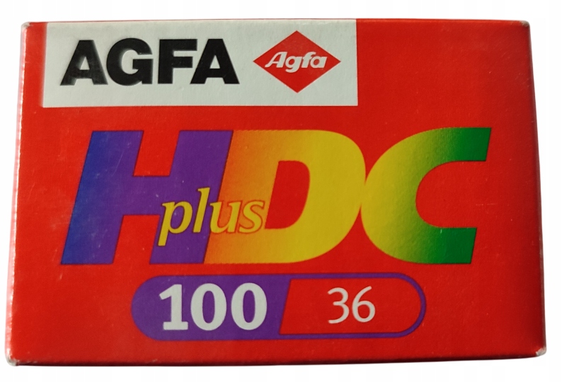 Film Agfa Hdc Plus 100 36 zdjęć 24x36mm Unikat