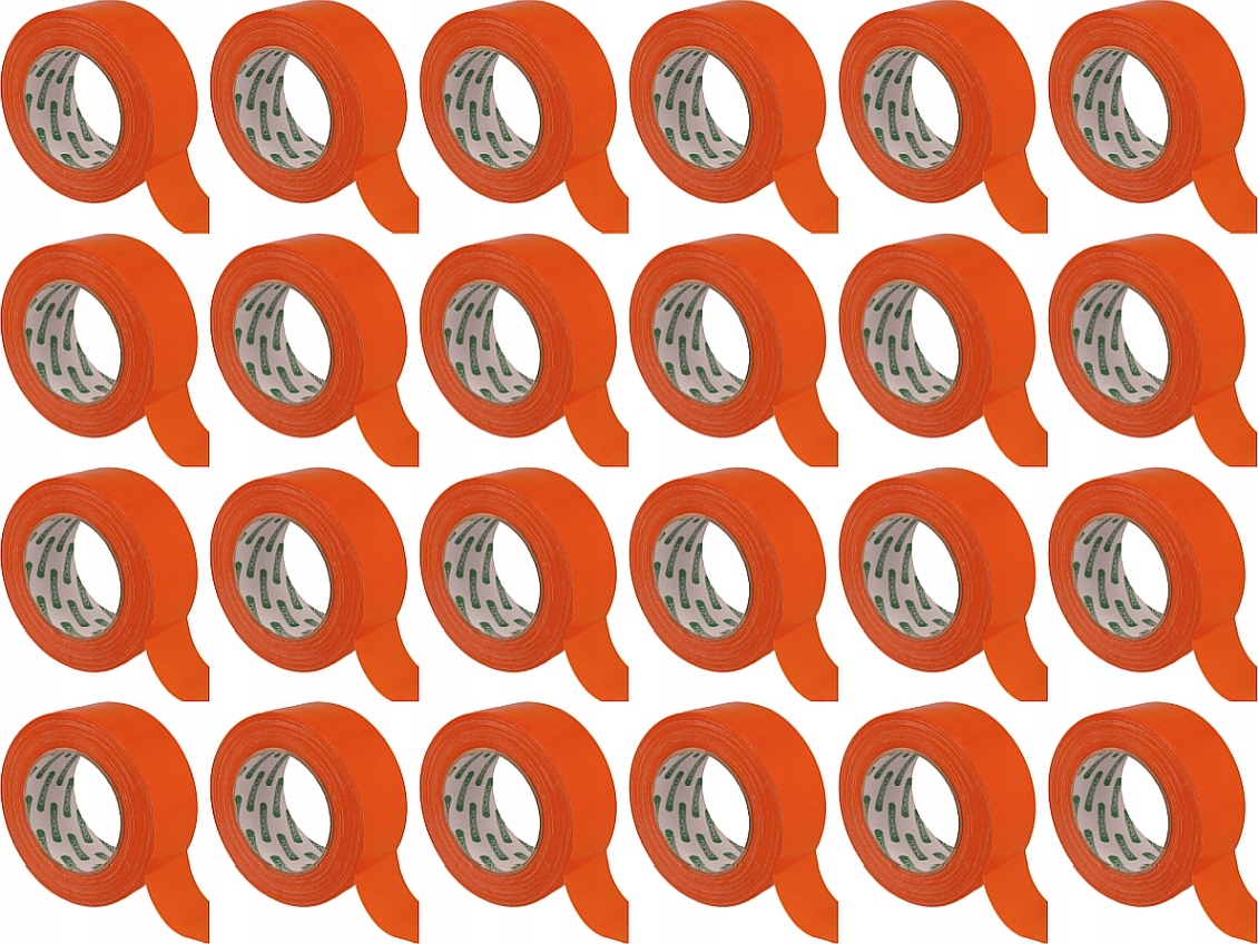 24szt Taśma Tynkarska Pomarańczowa Elewacyjna Budowlana Mocna 48mm 50m