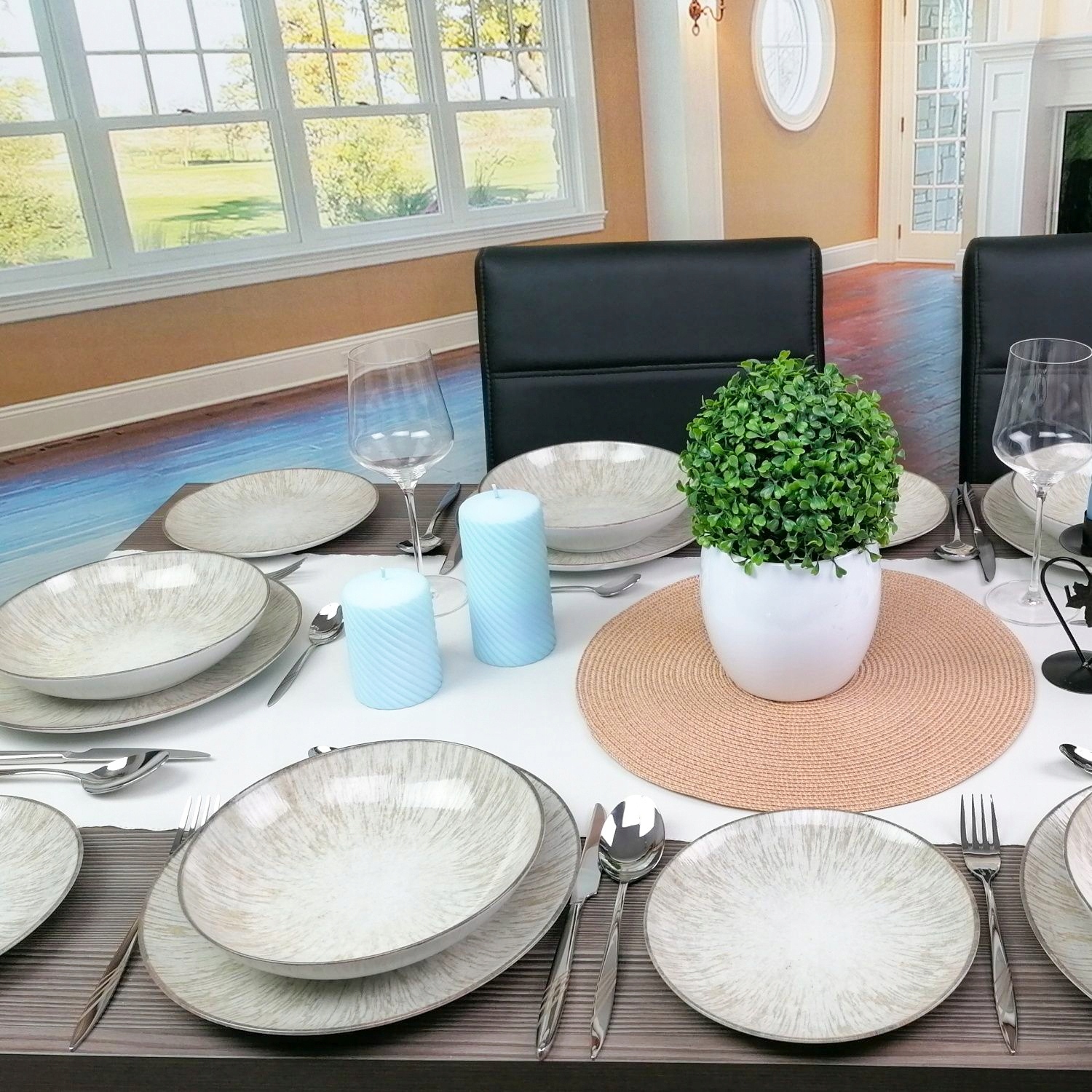 LUBIANA BOSS KERAJET SERWIS OBIADOWY 36 EL 9016