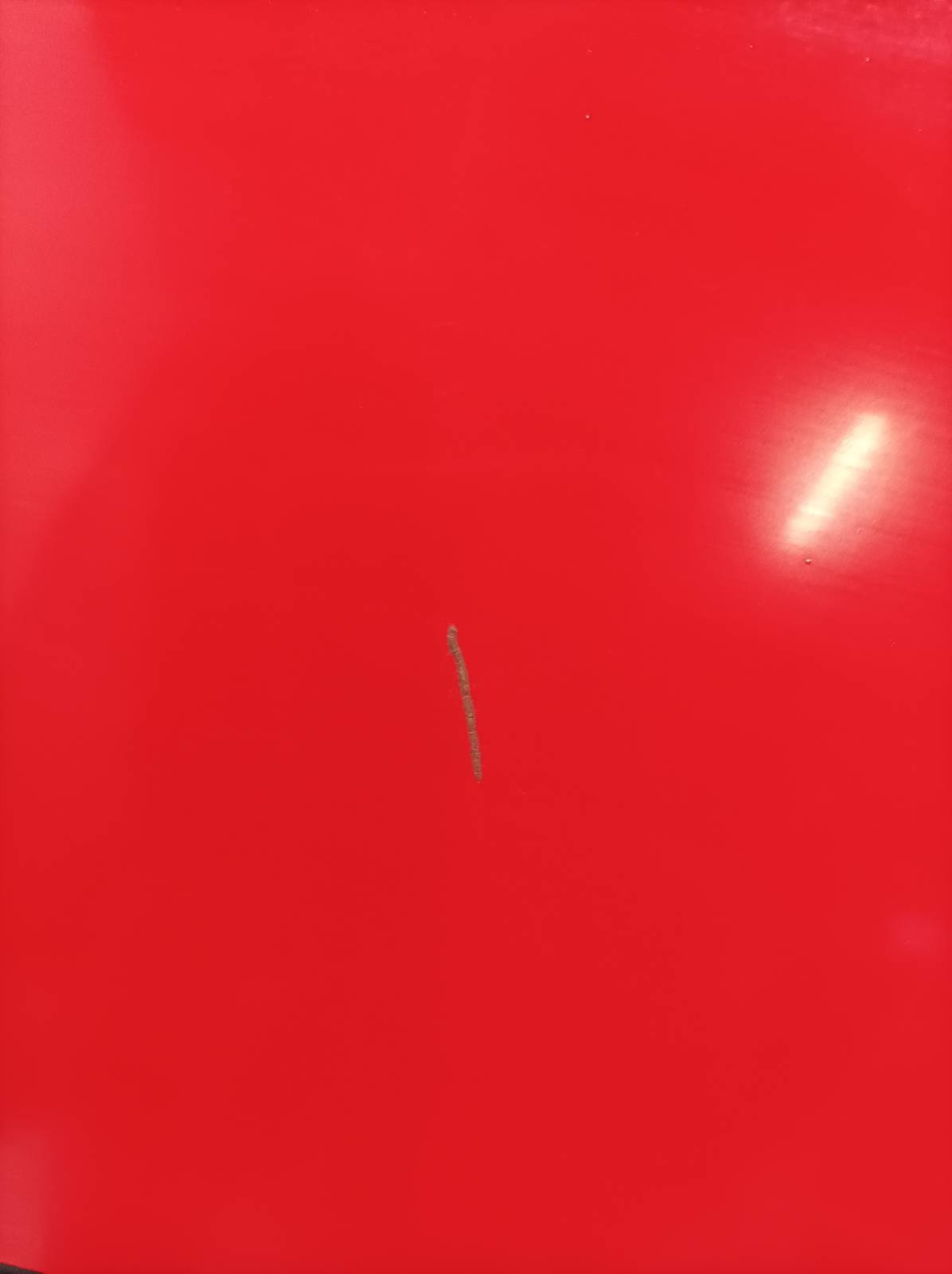 bonnet front red LIFT FL D719 Renault Kangoo II (2008- )