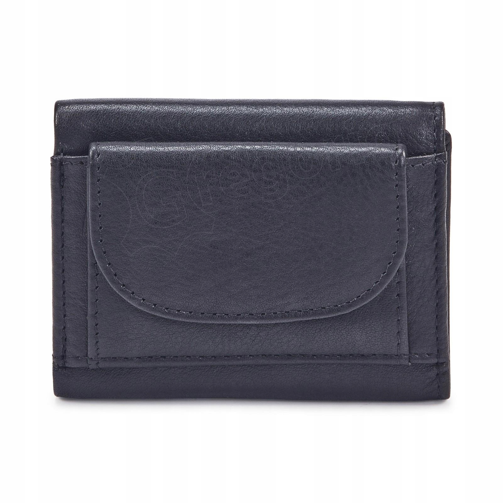 ORYGINALNY MAŁY SKÓRZANY PORTFEL MĘSKI RFID NORDEE Marka NORDEE