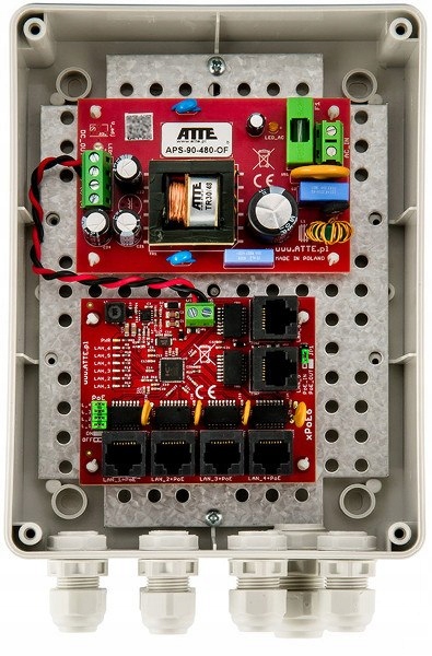 5-PORTOVÝ Prepínač Poe Atte IP-5-11-M2