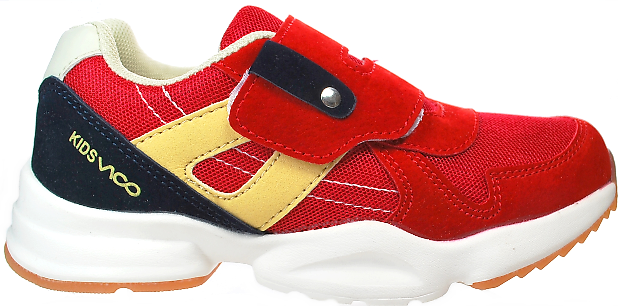 

Czerwone Lekkie Przewiewne Adidasy na rzep r 35