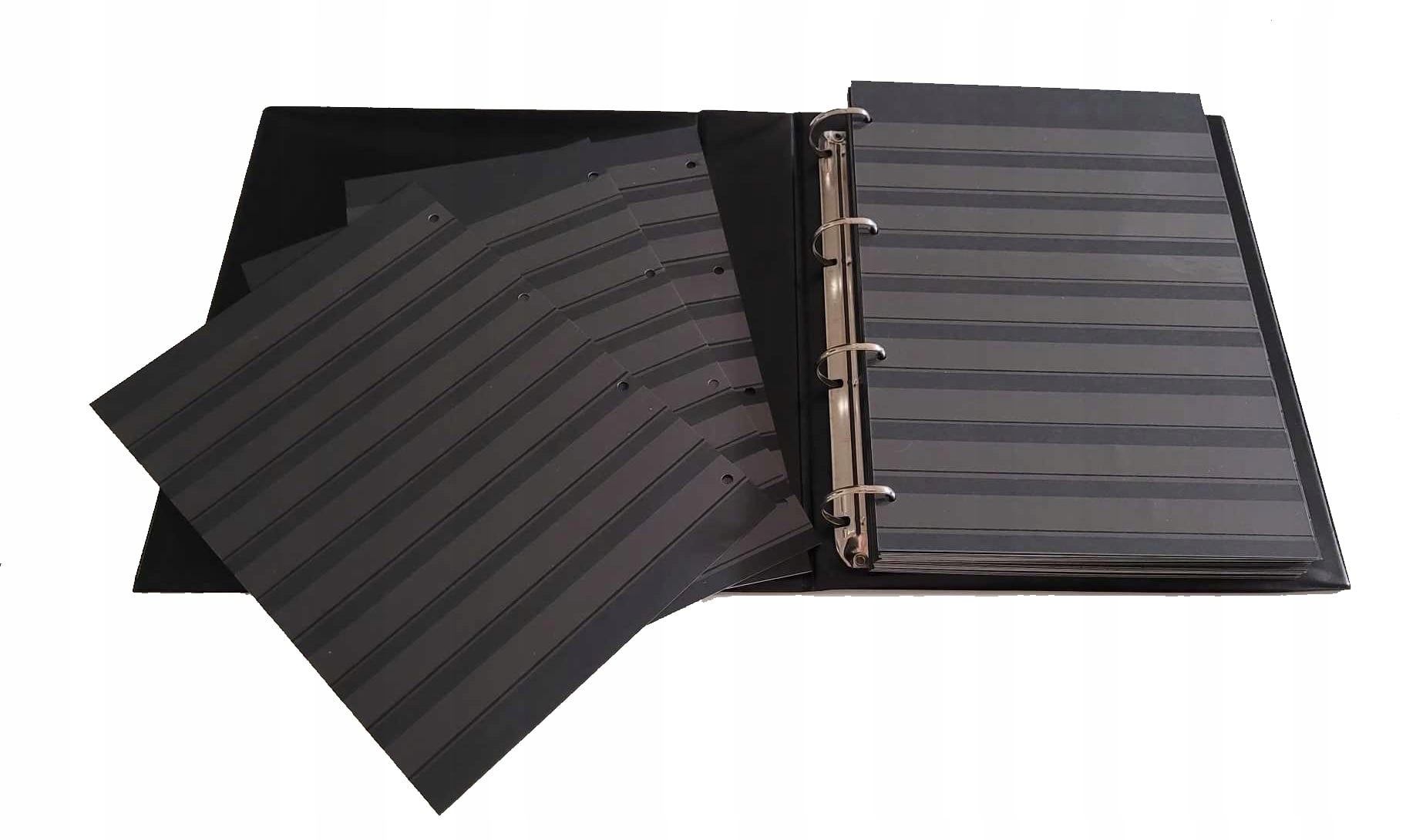 Album Klaser Na Známky A4 32 Stránky Univerzální Černá MM-Sbírky