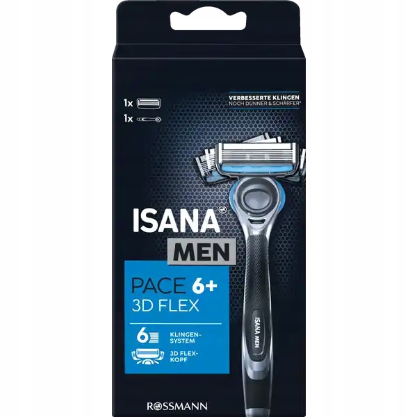 Isana Men Pace 6+ 6BŘITÝ Holicí Strojek