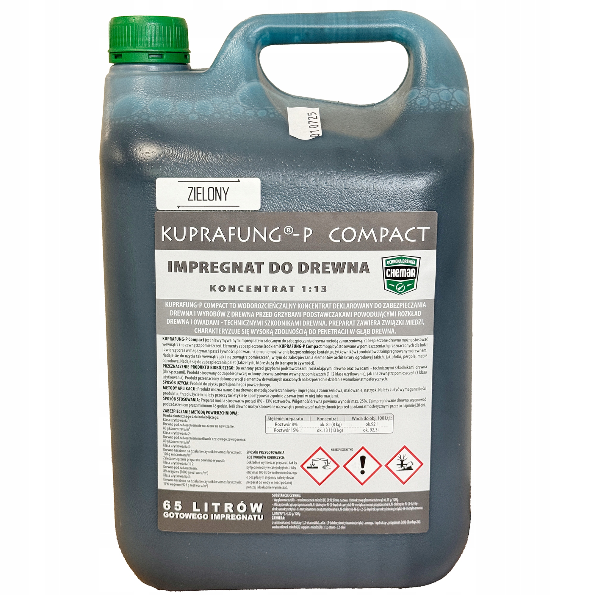 Impregnat Do Więźby Dachowej 5L Koncentrat 1:9 50L