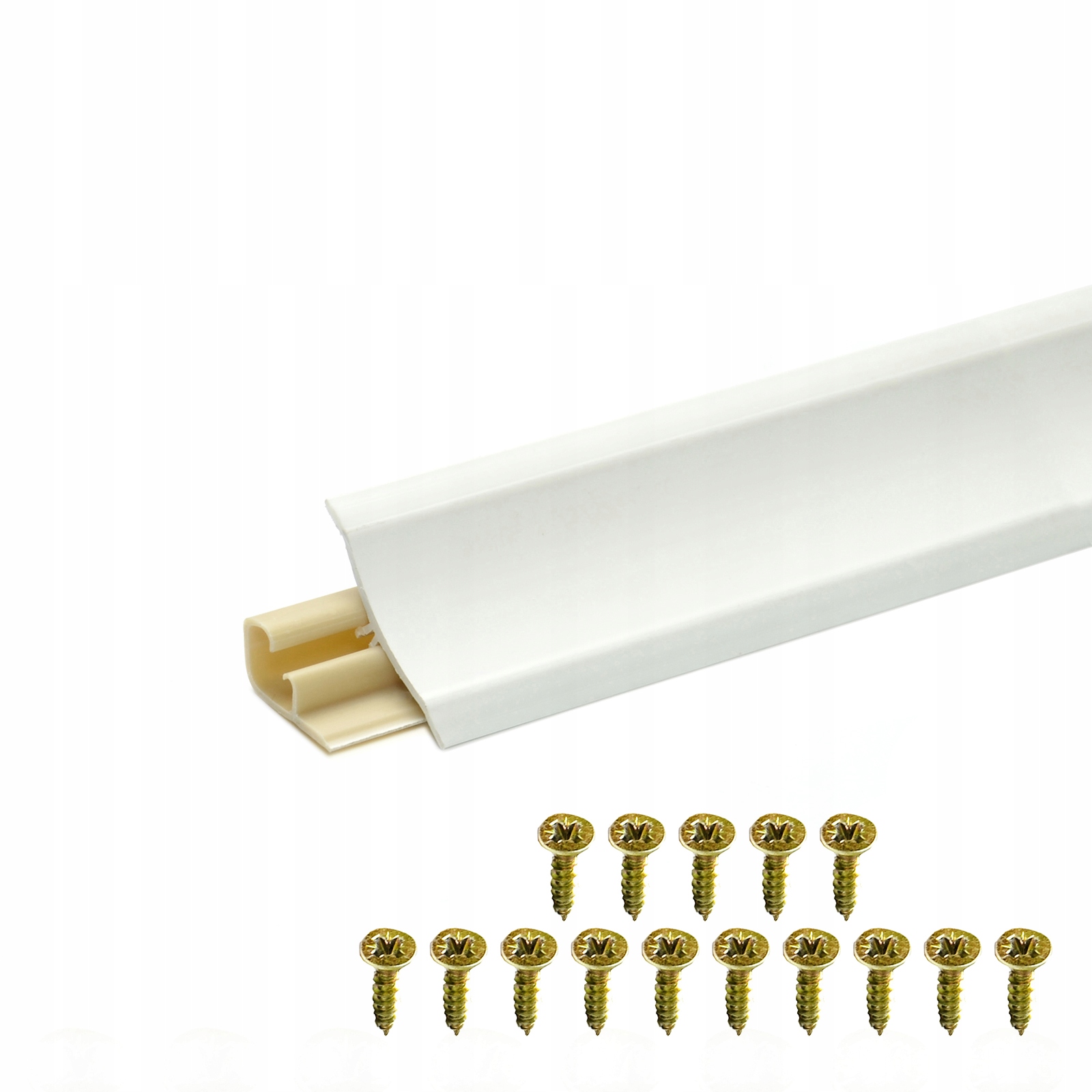 

Listwa Kuchenna Przyblatowa Biała 3mb