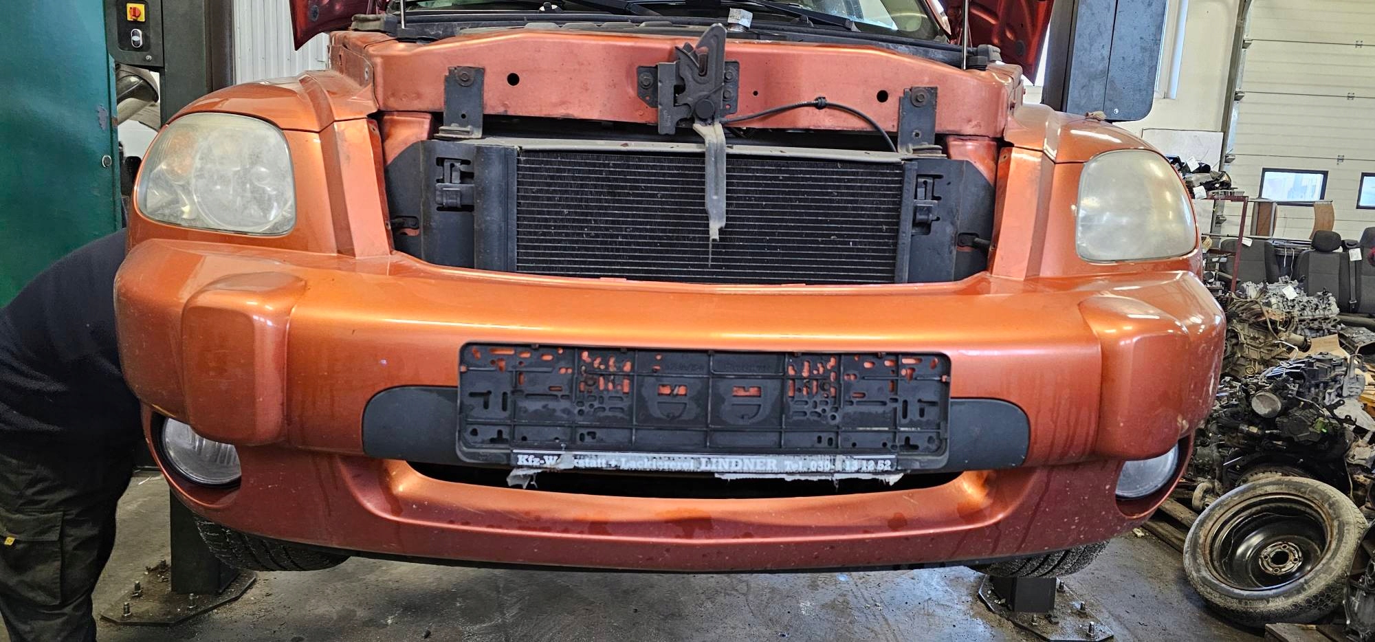 bumper front complete 56U CHEVROLET HHR
