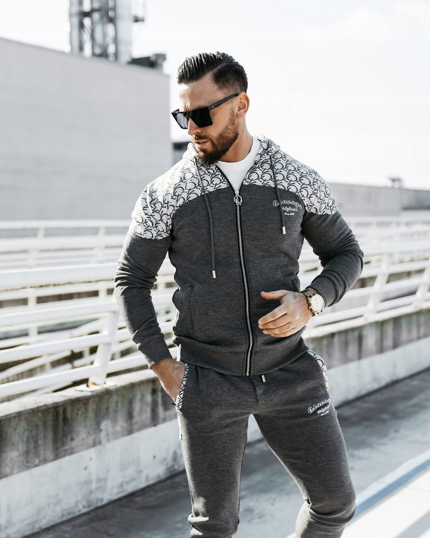 Komplet Męski OLAVOGA Gravity 2025 - Grafit M