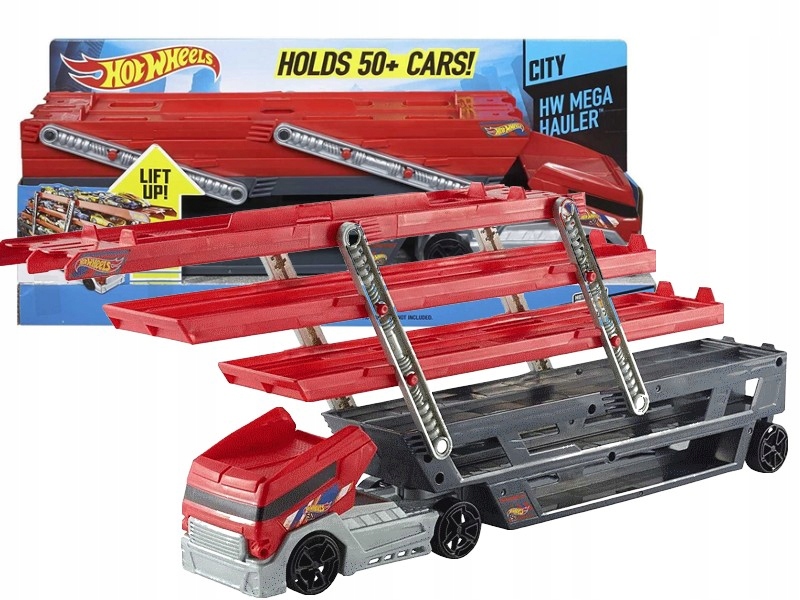 

Hot Wheels Transporter Laweta na 50 aut CKC09