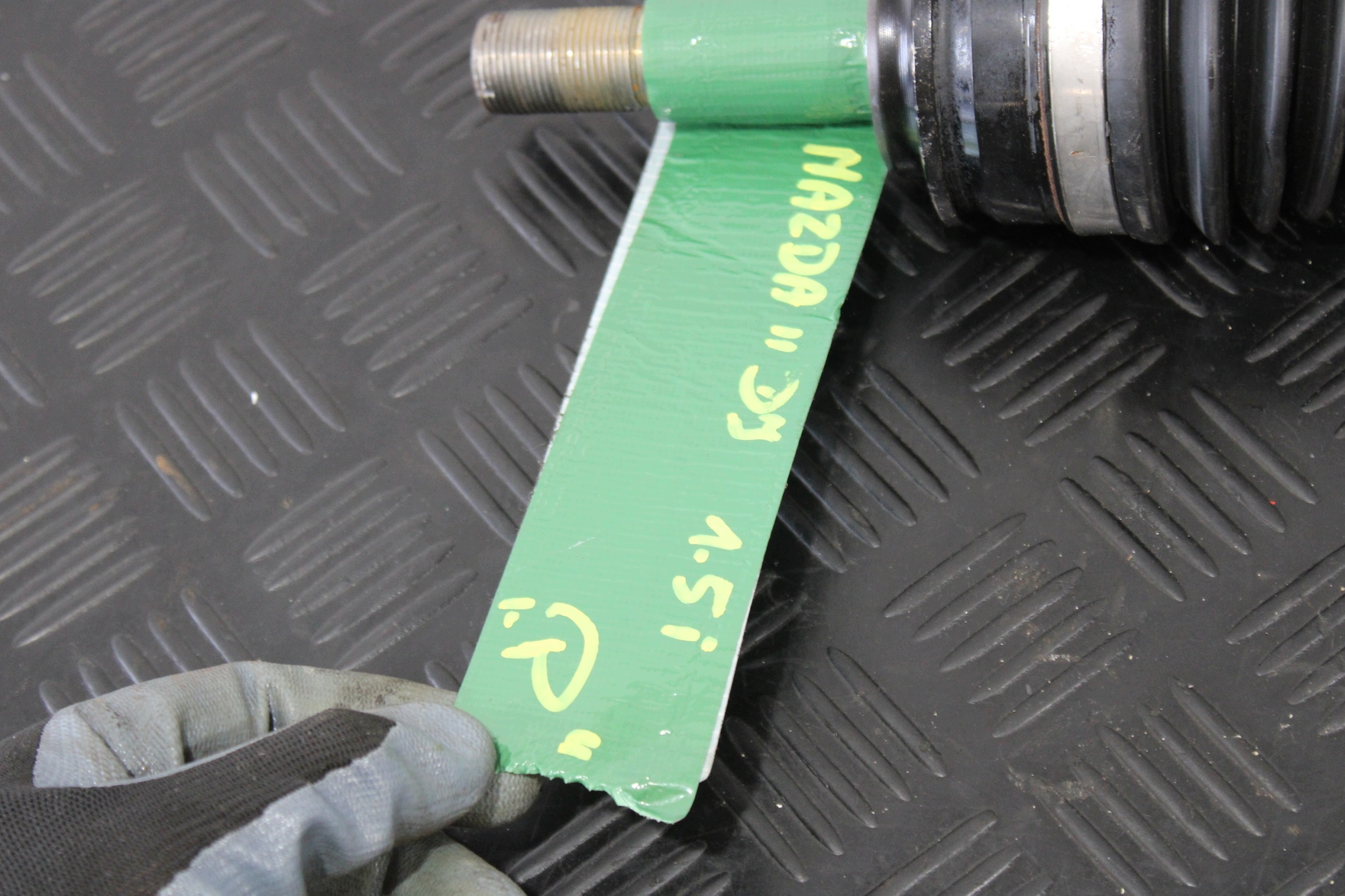semi-axis semi-axis right front MAZDA 2 II DJ LIFT