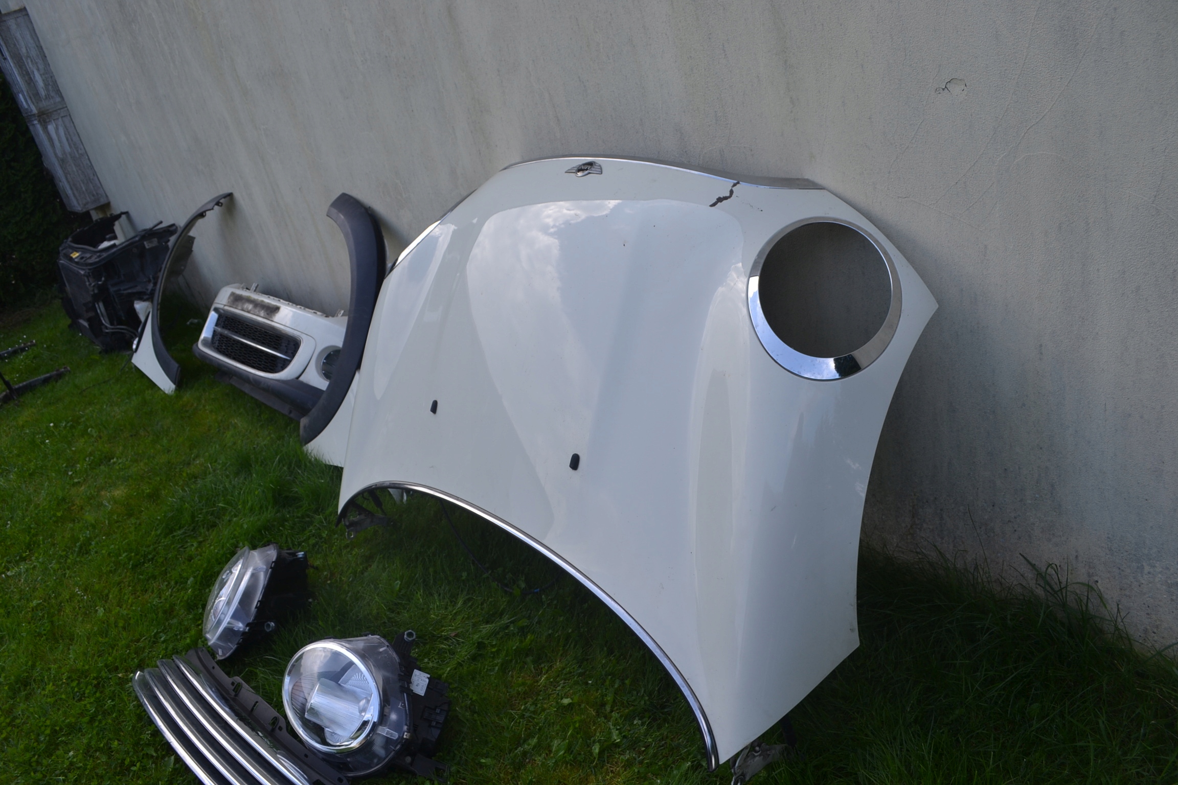 MINI CLUBMAN R55 FACELIFTING bonnet bumper front complete 2013