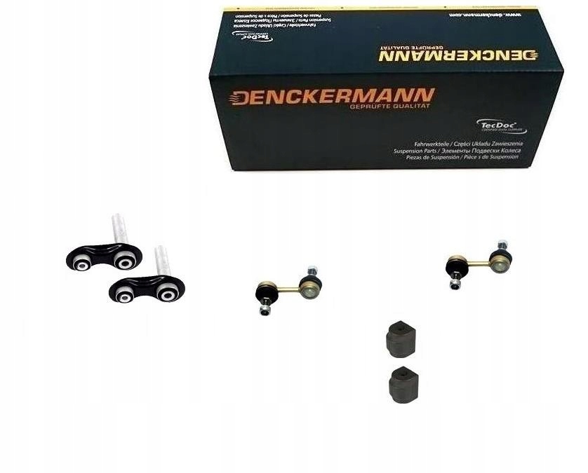 Ramena Gumy Stabilizátoru Spojky Bmw 5 E39 Zadní Sada 6 Ks