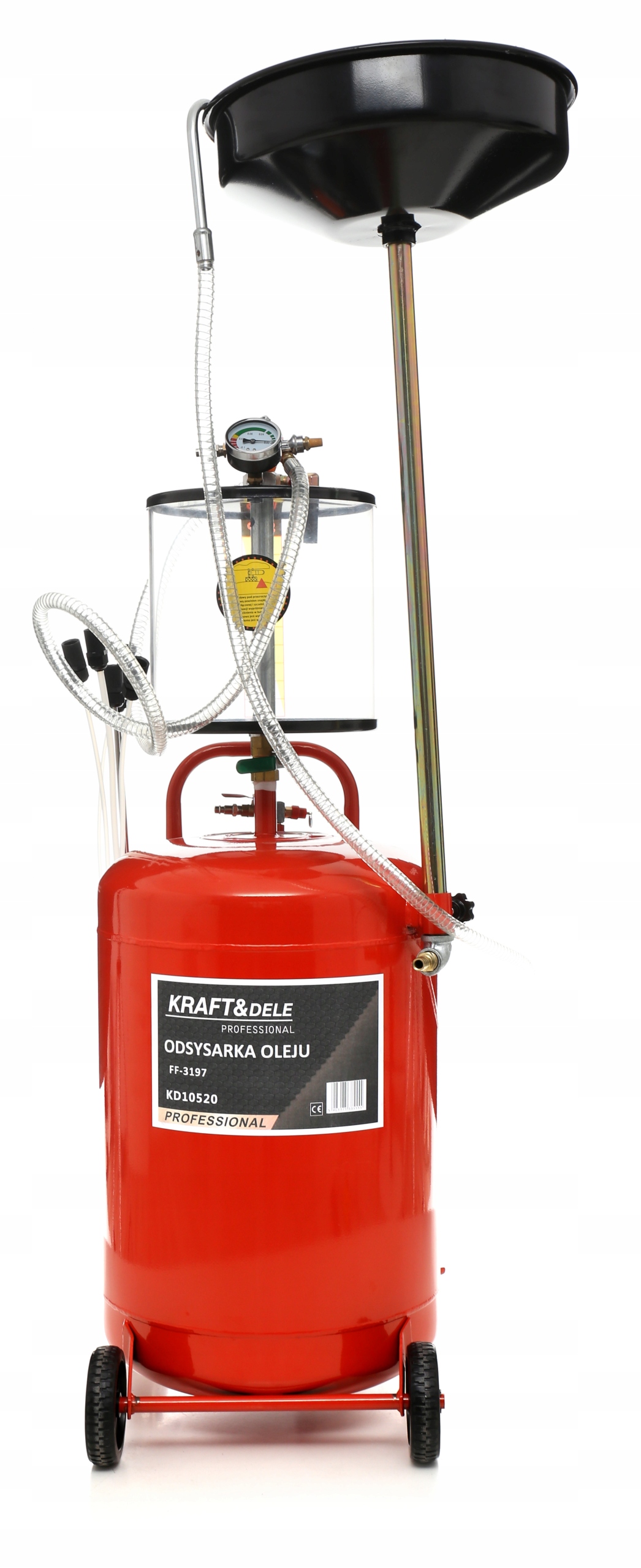 ZLEWARKA DO OLEJU ZLEWARKO WYSYSARKA ODSYSARKA PNEUMATYCZNA 80L MOBILNA EAN (GTIN) 5903175335555