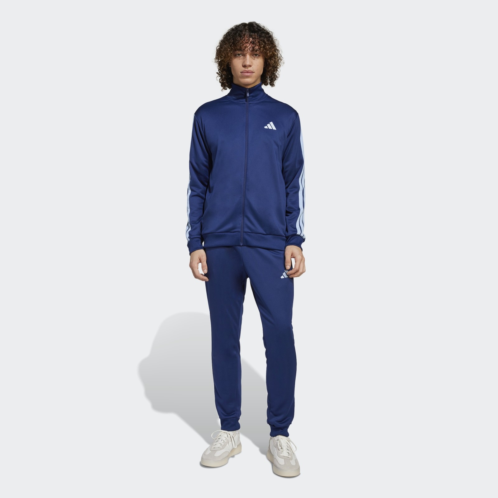 Pánské komplety a soupravy adidas M 3S Ft Tt Tracksuit