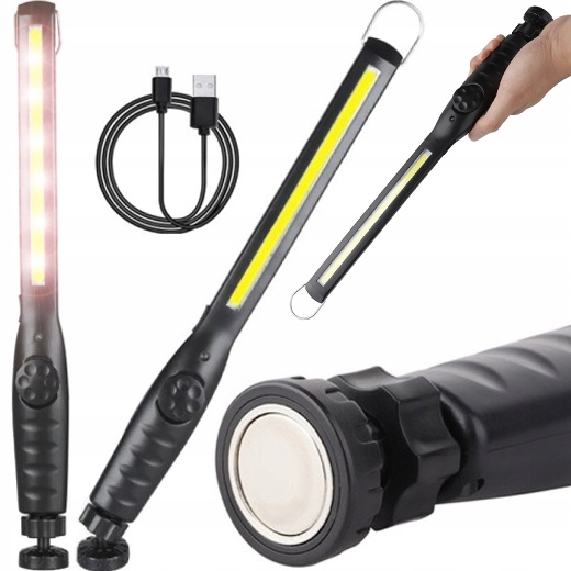 LAMPA WARSZTATOWA ROBOCZA AKUMULATOROWA LED COB 8W Kod producenta E221