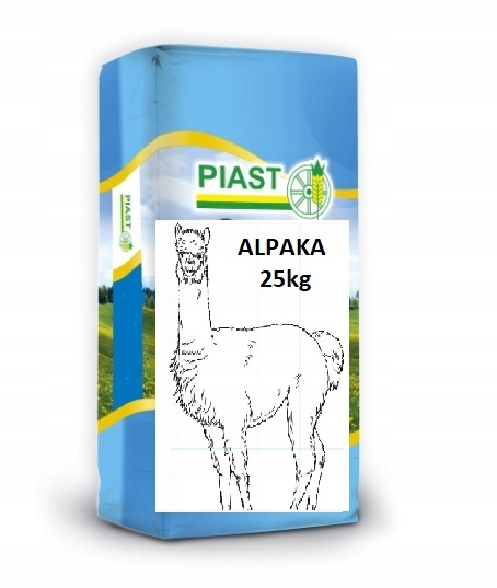 

Pasza dla alpaki 25kg Piast