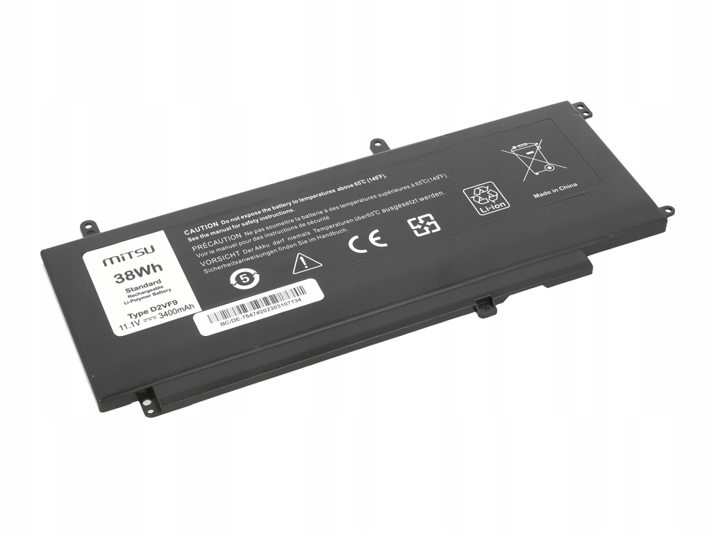 bateria mitsu do Dell Inspiron 15 (7547) 15 (7548)