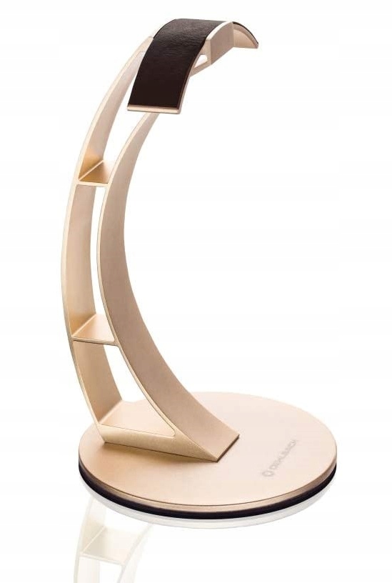 Oehlbach Exkluzivní Stojan „gold-sand“ Pod Sluchátka, Hliník Kůže