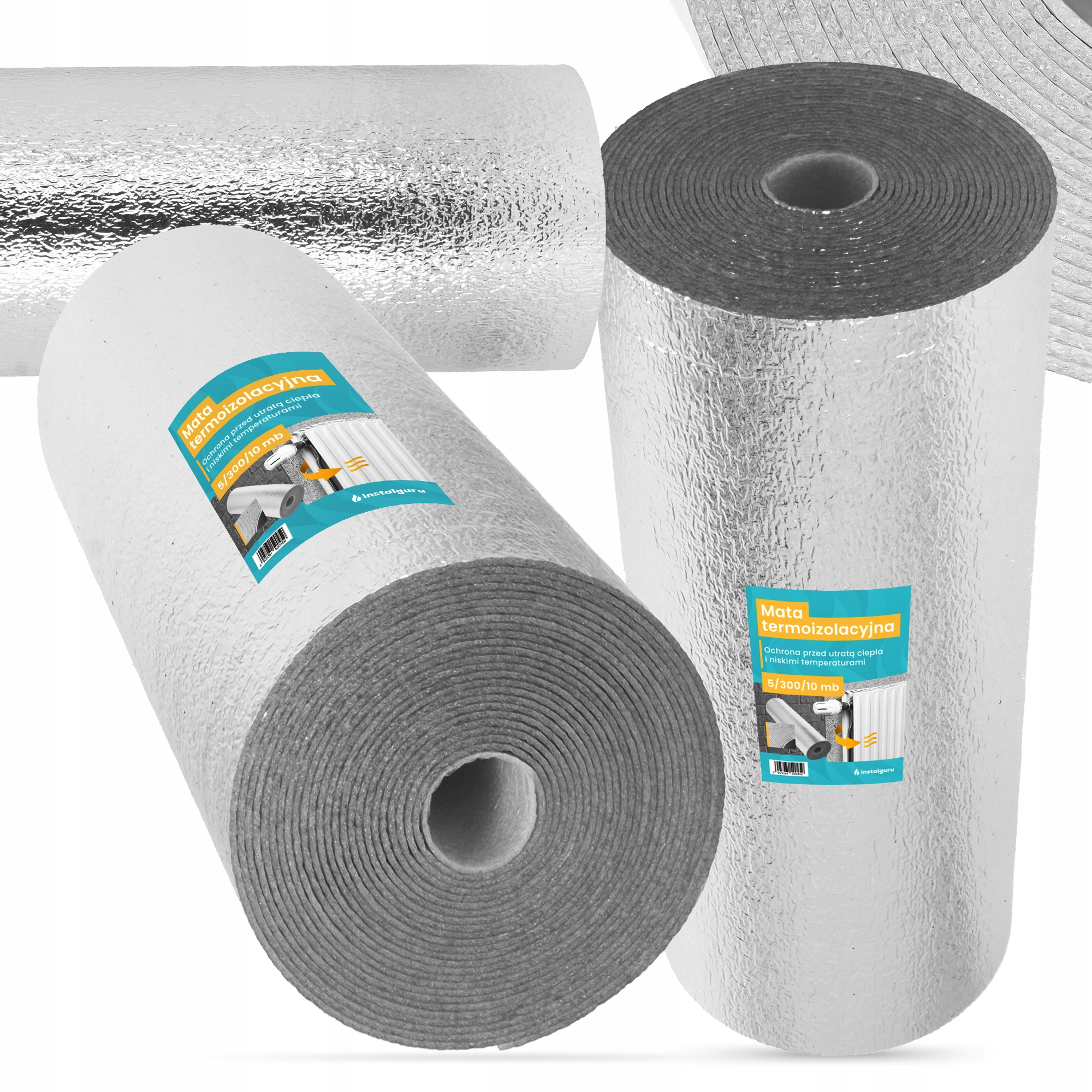 

Mata Termoizolacyjna Folia Izolacyjna 3x0,5x10 m