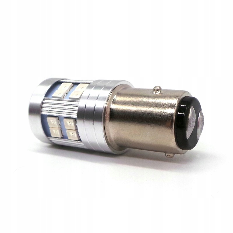 żarówka LED BAW15D, PR21/5W 12-24V CANBUS czerwona Liczba sztuk 1 szt.