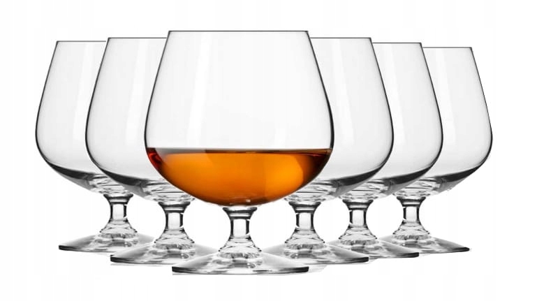 KIELISZKI DO KONIAKU BALANCE KROSNO 6x480ml