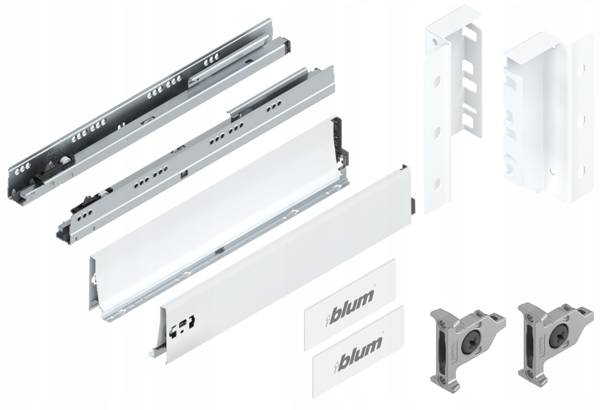 Blum Šuplík Tandembox 600 Střední K Bílá 30 kg
