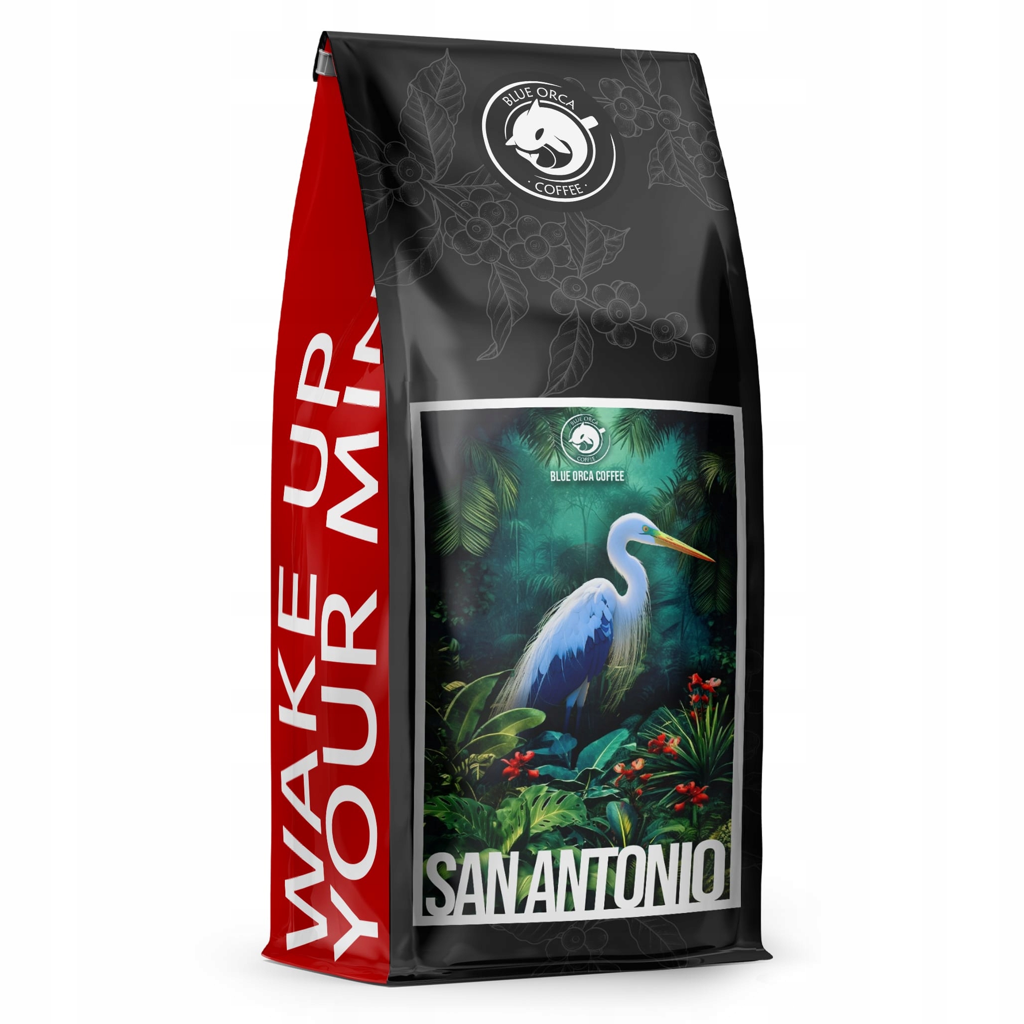 Levně Káva zrnková 1 kg San Antonio 100% Arabica Čerstvě pražená Blue Orca Coffee