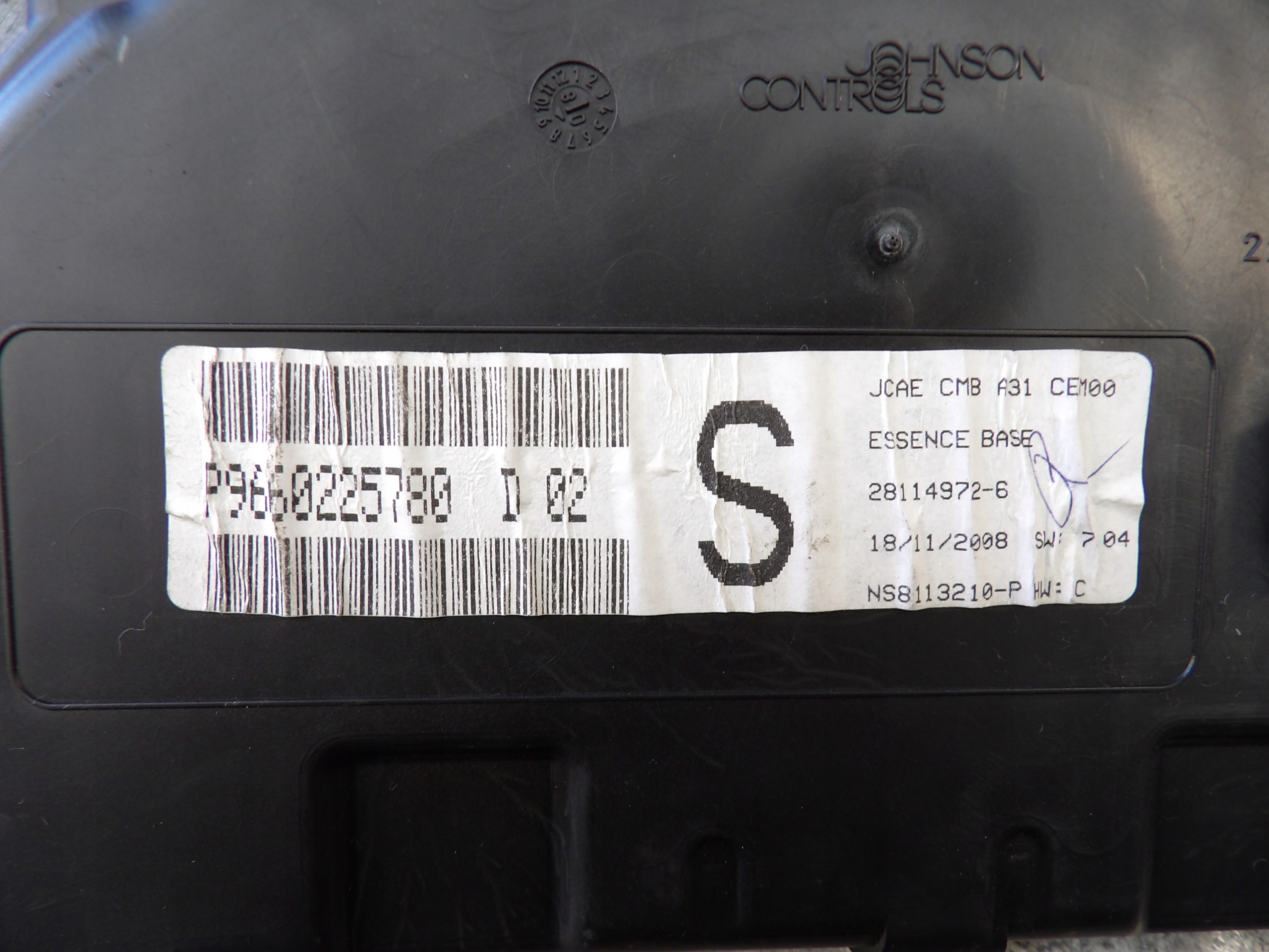 Citroen C3 e OROLOGIO, liczniki P9660225780