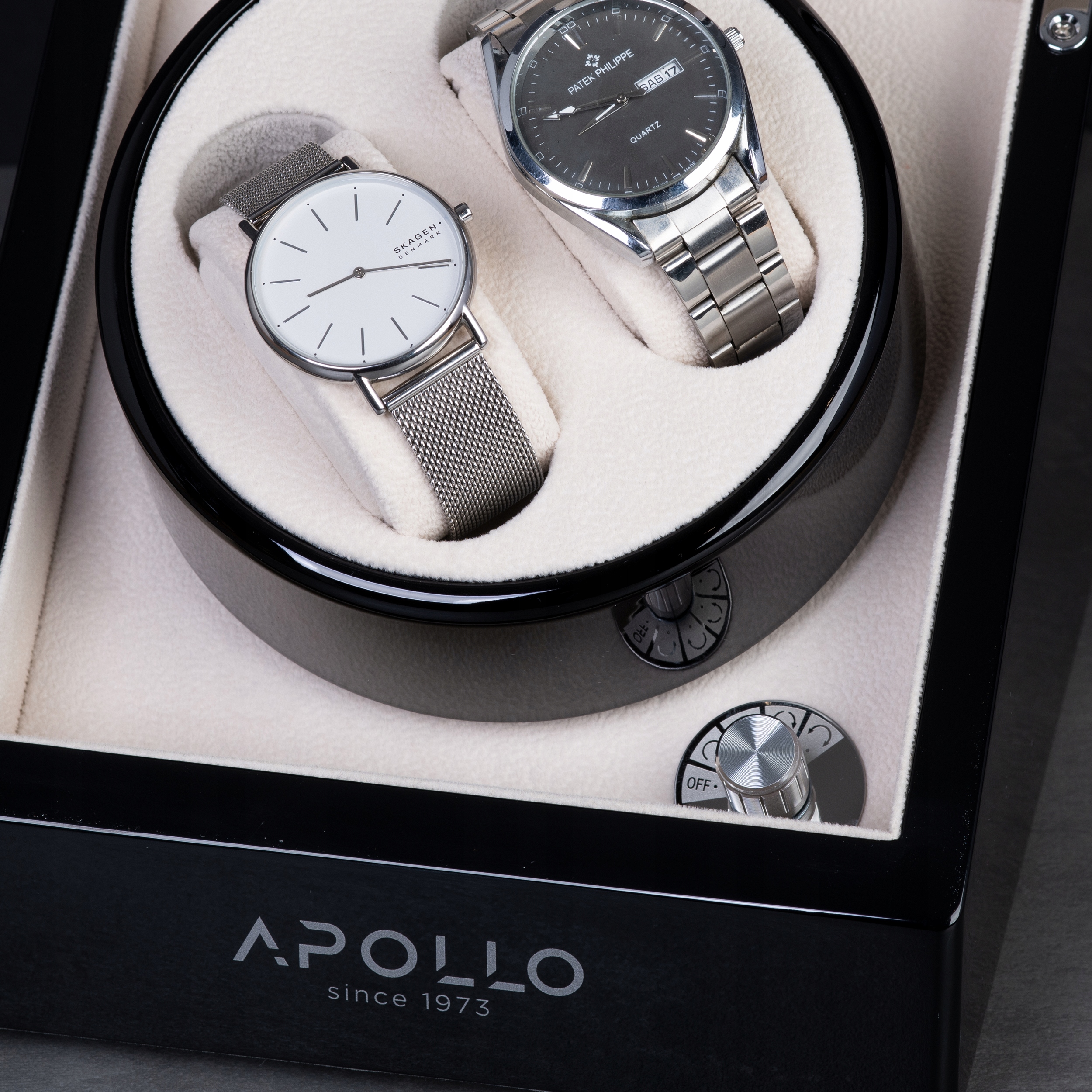 Rotomat Apollo Na 2 Zegarki Premium Since 1978 Stan opakowania oryginalne