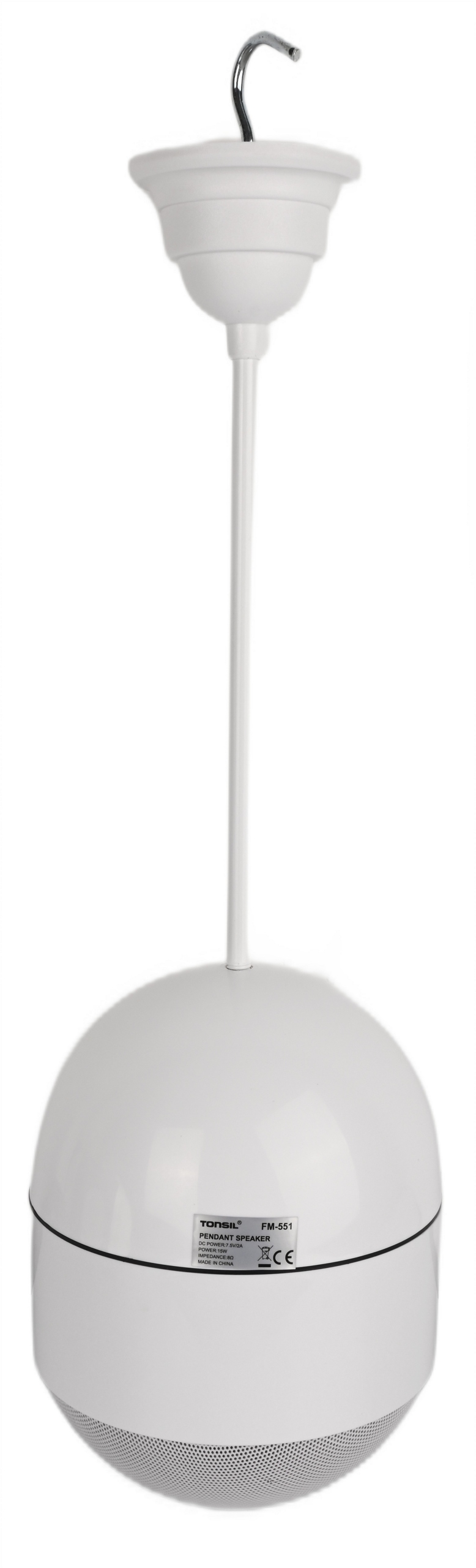 Bezdrátový závěsný stropní reproduktor Tonsil FM-551 vhodný pro FM-1035