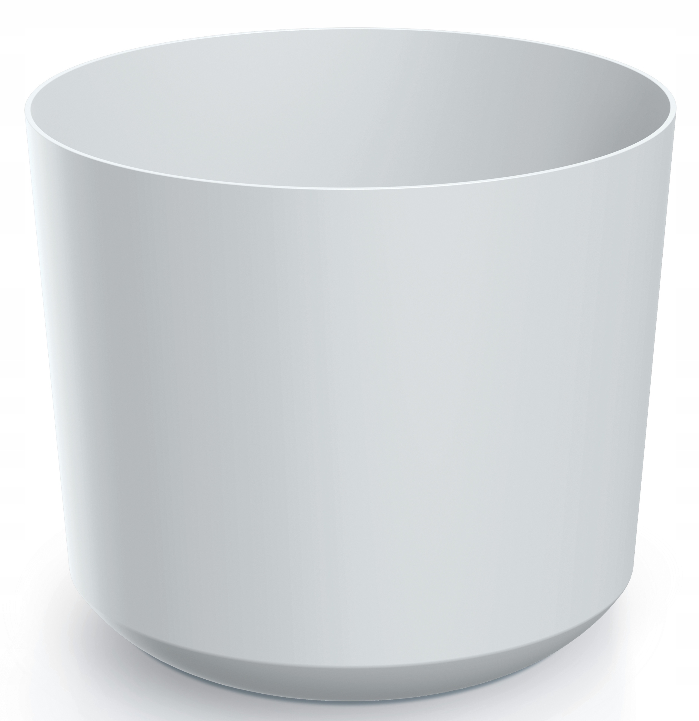 Doniczka osłonka TUBO DPOS130 13 h21 - Biała