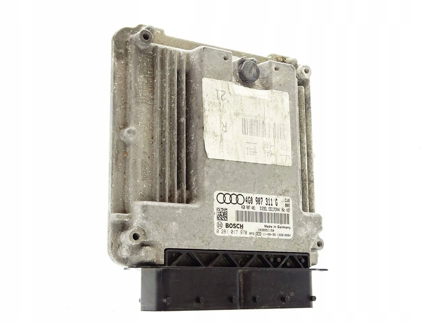 computer control unit of the engine ECU AUDI A6 C7 A7 4G 3.0 TDI 4G0907311G