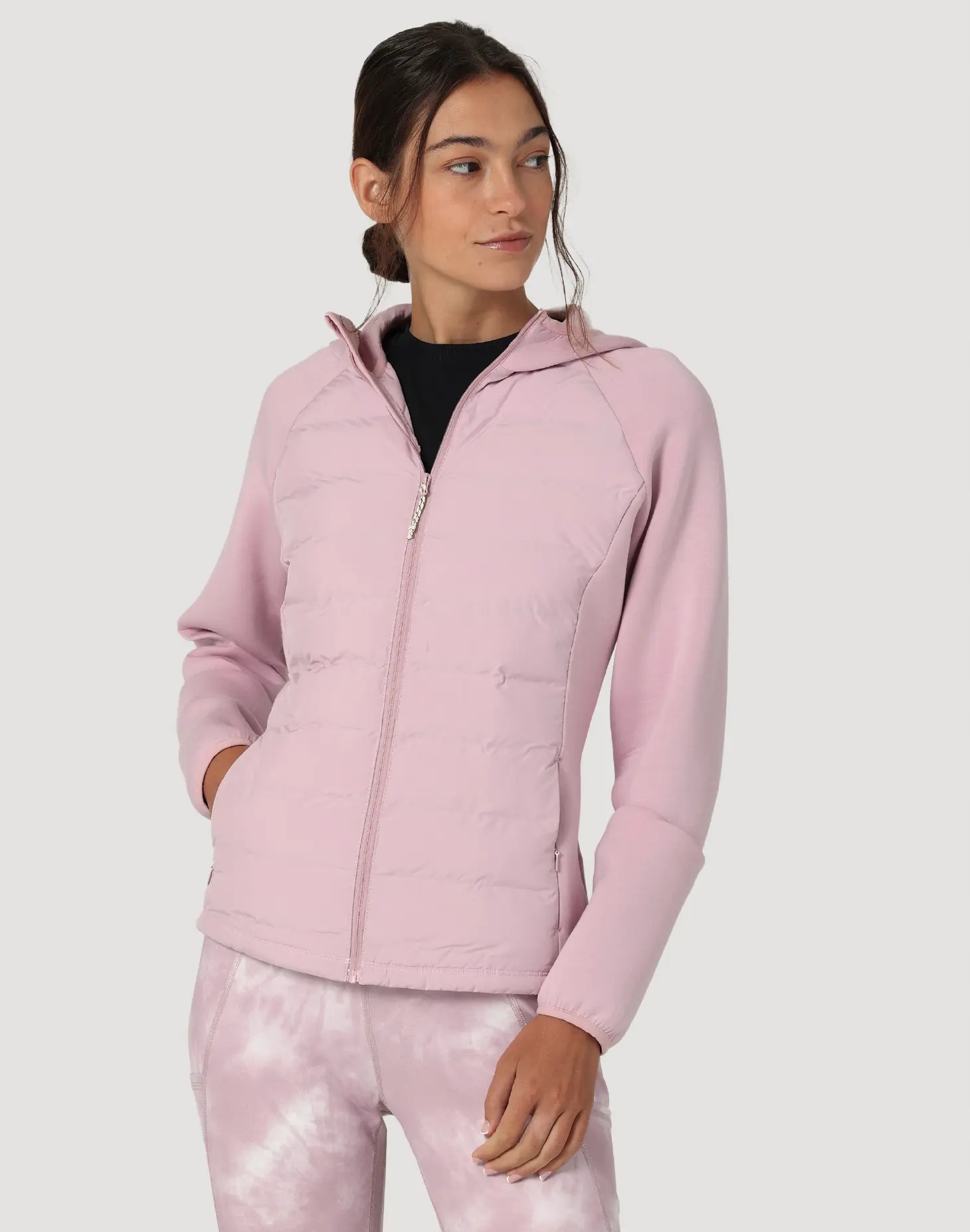 Damska kurtka Wrangler Atg Athletic Hybrid Lilac WA4JY3X24 L